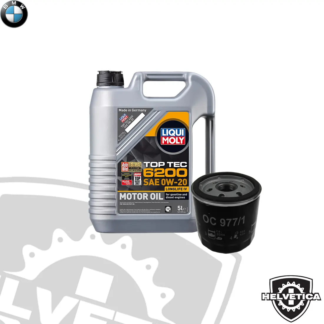 Oil change kit 1.4L L4 DXGA/DXJA 0W20 (Volkswagen 2019+)